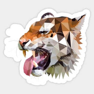 Jungle Tiger Sticker